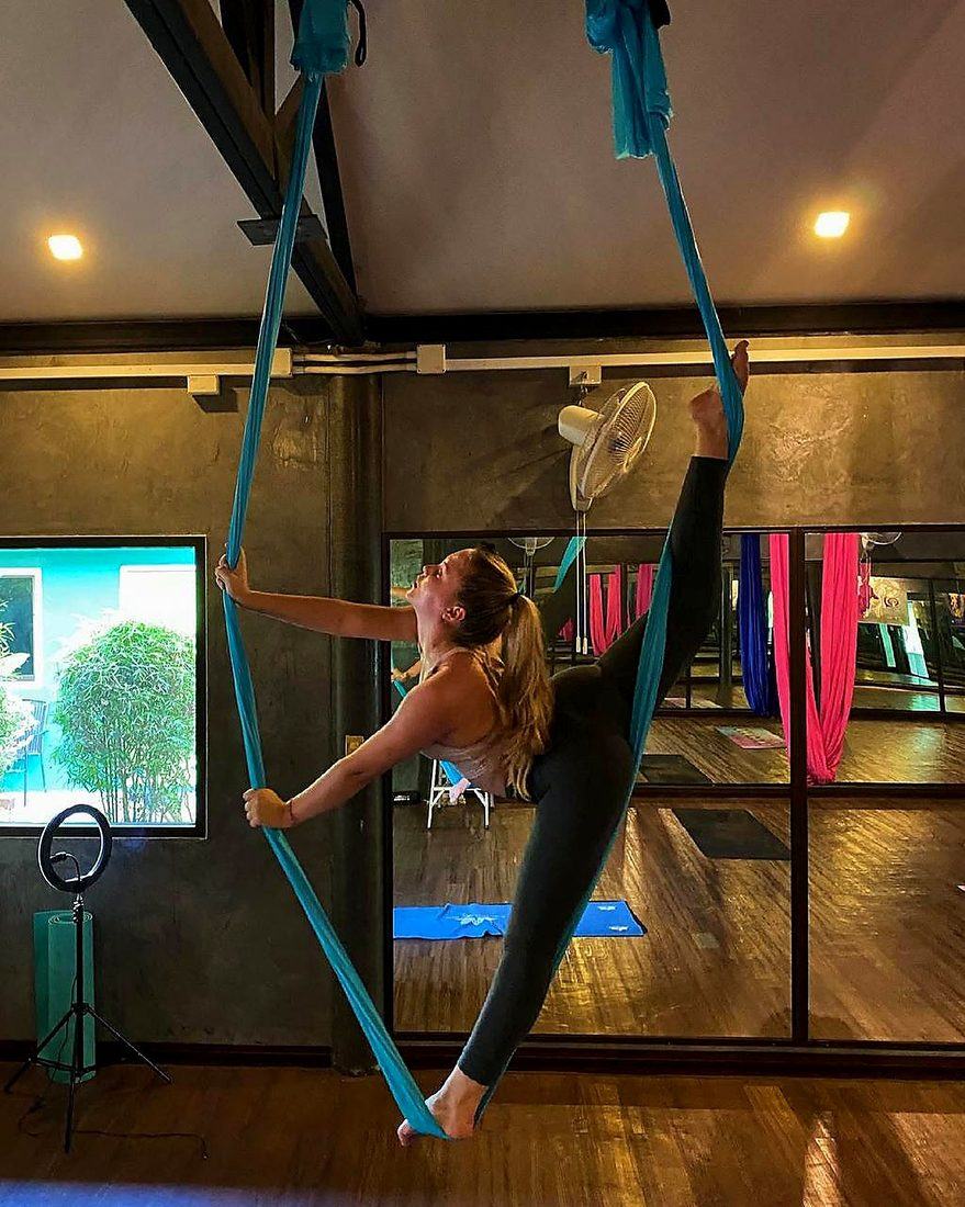 Aerial silks