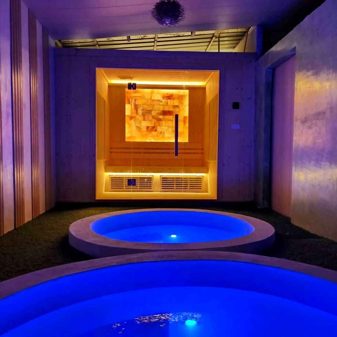 Onsen and cold plunge
