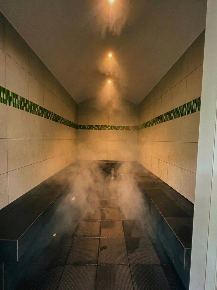 Herbal steam room